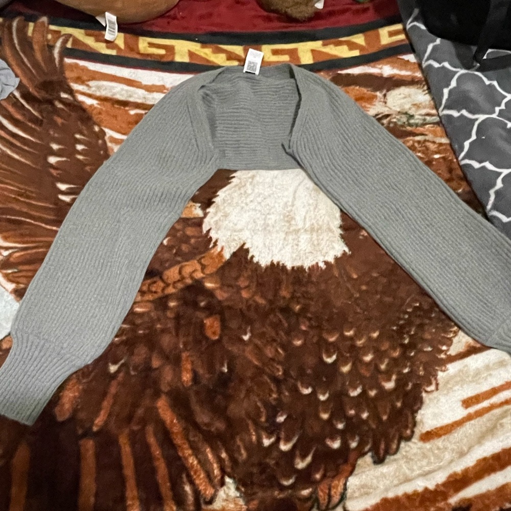 Grey bolero